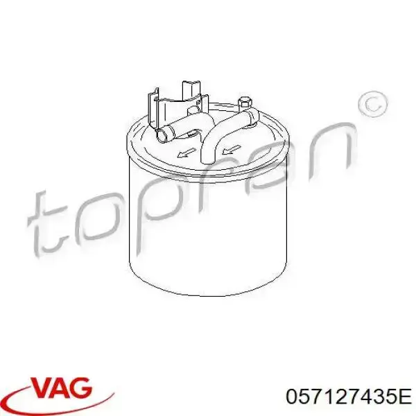 Фильтр топливный VAG 057127435E