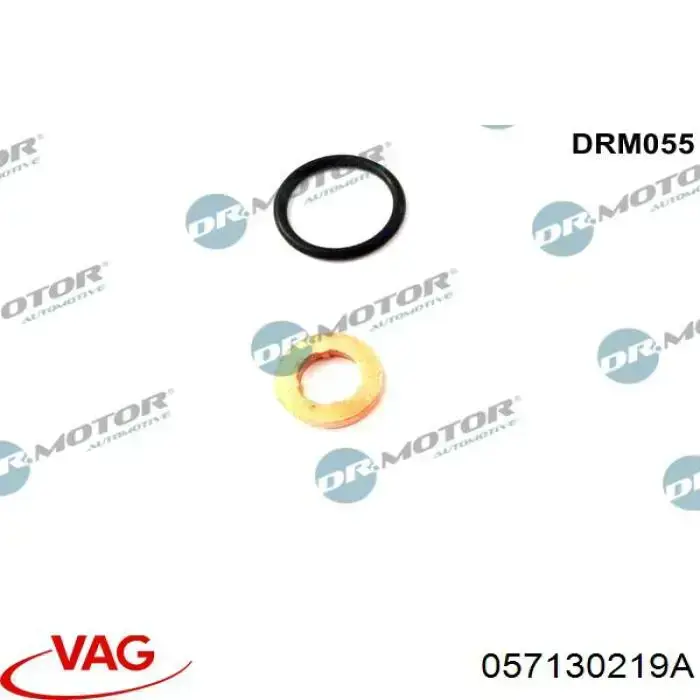 Кольцо (шайба) форсунки инжектора посадочное VAG 057130219A