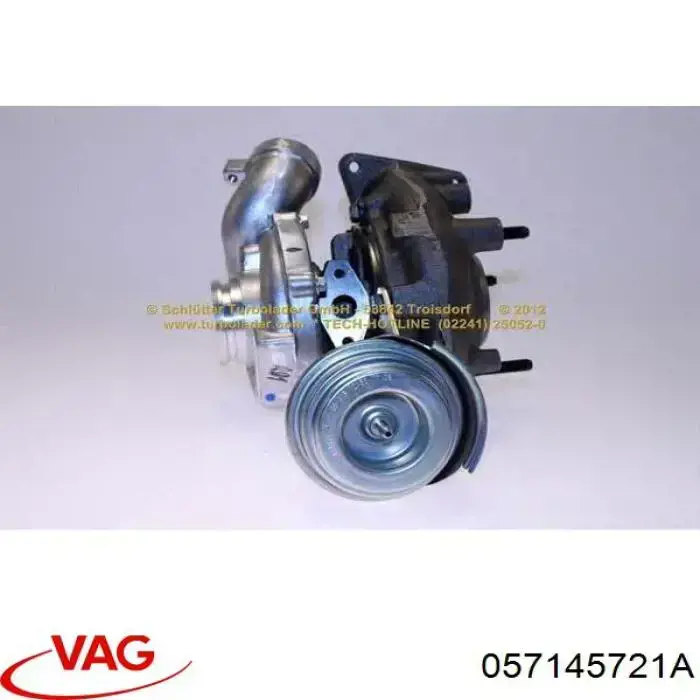 Турбонагнетатель VAG 057145721A цена, от 82.30 USD