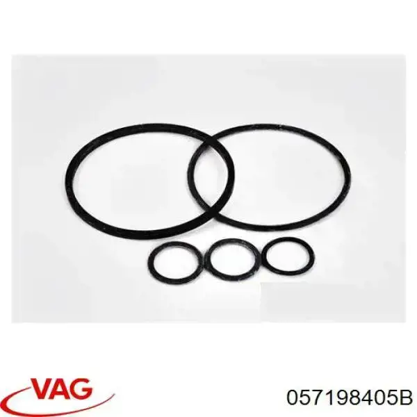 057198405B VAG комплект прокладок корпуса масляного фильтра