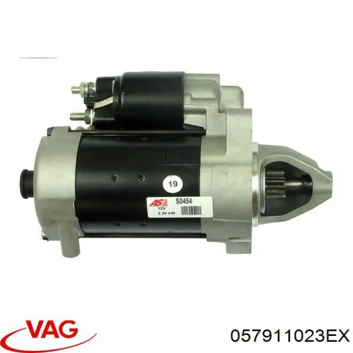 057911023EX VAG Стартер автомобиля