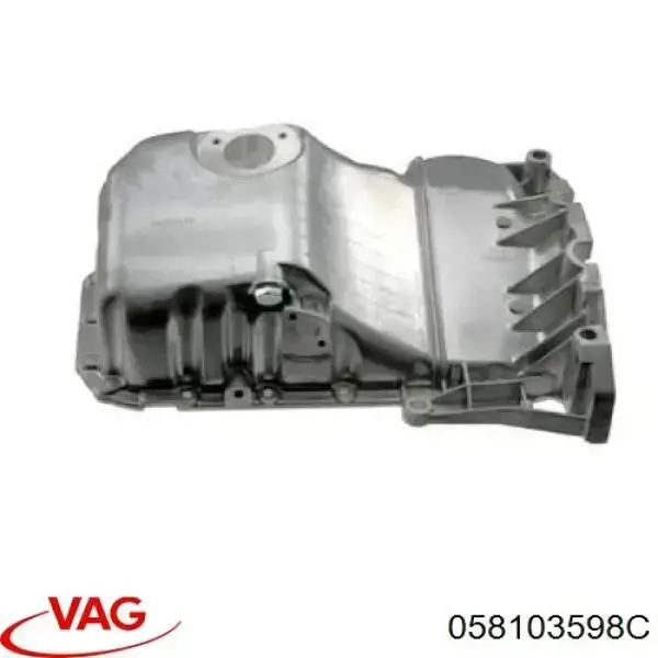 058103598C VAG поддон масляный картера двигателя