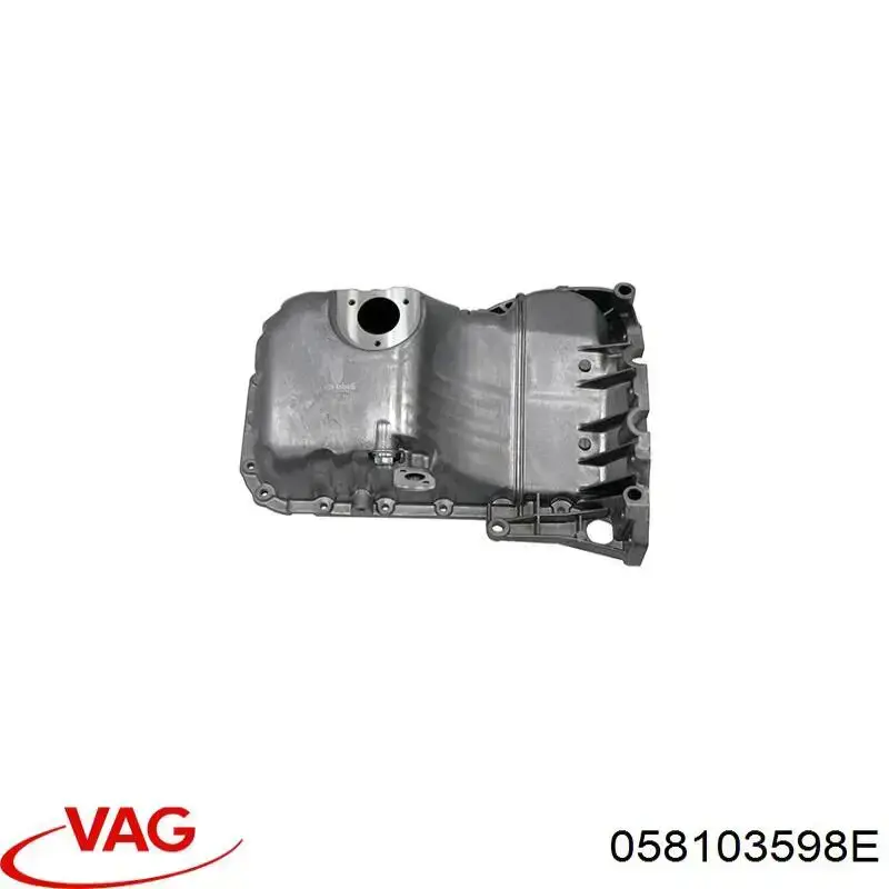 058103598E VAG поддон масляный картера двигателя