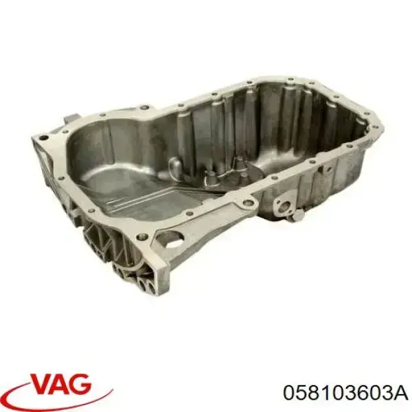 Масляный поддон двигателя VAG 058103603A цена, от 79.09 USD