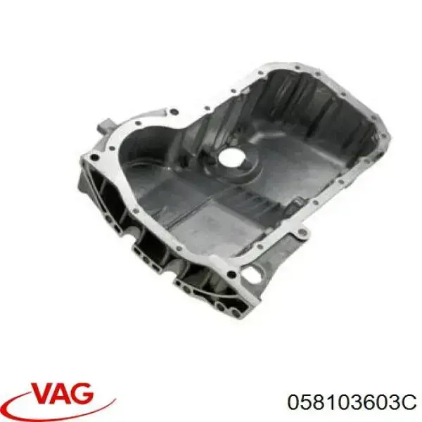 Масляный поддон двигателя VAG 058103603C цена, от 79.09 USD