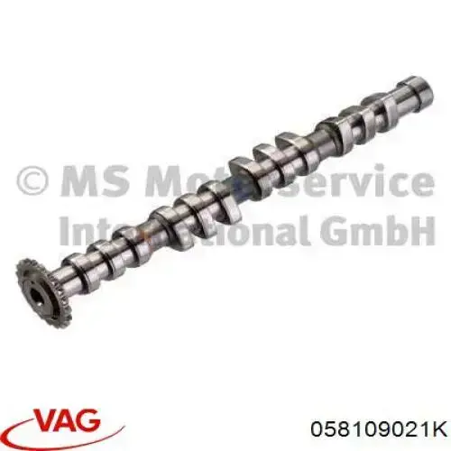 Распредвал двигателя впускной VAG 058109021K цена, от 47.97 USD
