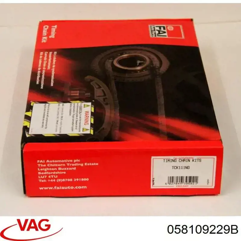 Купить 058109229B VAG Цепь ГРМ, распредвала