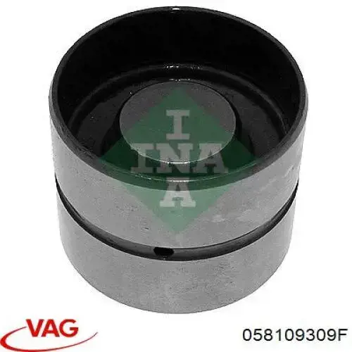 Compensador hidrâulico (empurrador hidrâulico), empurrador de válvulas 058109309F VAG