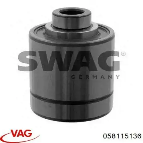 Кронштейн вискомуфты системы охлаждения, опорный VAG 058115136