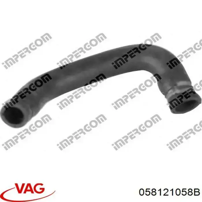 Патрубок термостата VAG 058121058B