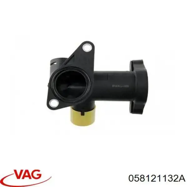 Фланец системы охлаждения VAG 058121132A цена, от 4.23 USD