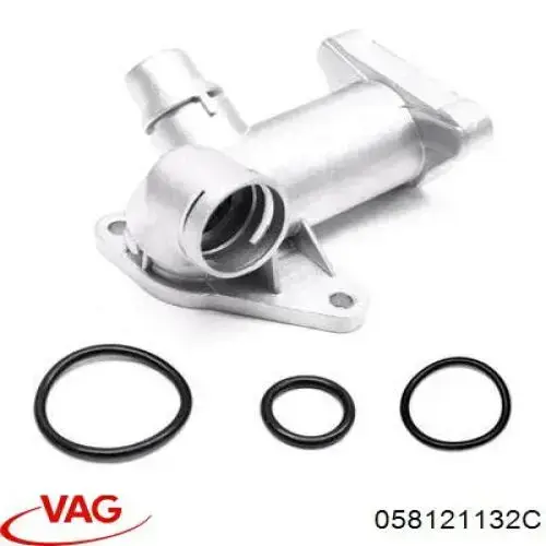 Купить 058121132C VAG Фланец охлаждающей жидкости