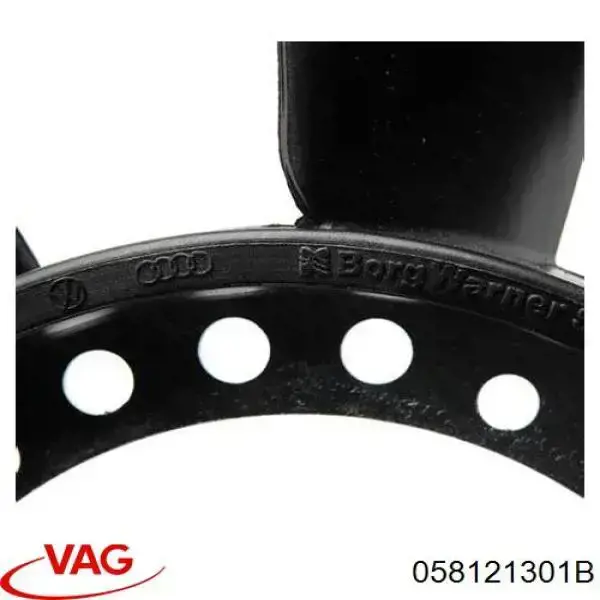 Крыльчатка радиатора охлаждения 058121301B VAG