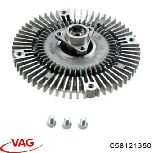 Вискомуфта (вязкостная муфта) вентилятора охлаждения VAG 058121350