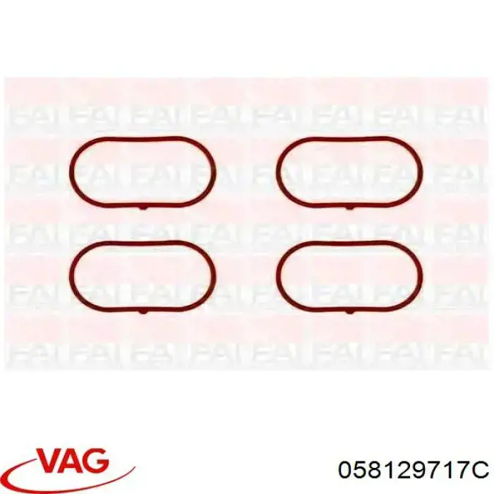 Прокладка всасывающего коллектора VAG 058129717C цена, от 6.21 USD