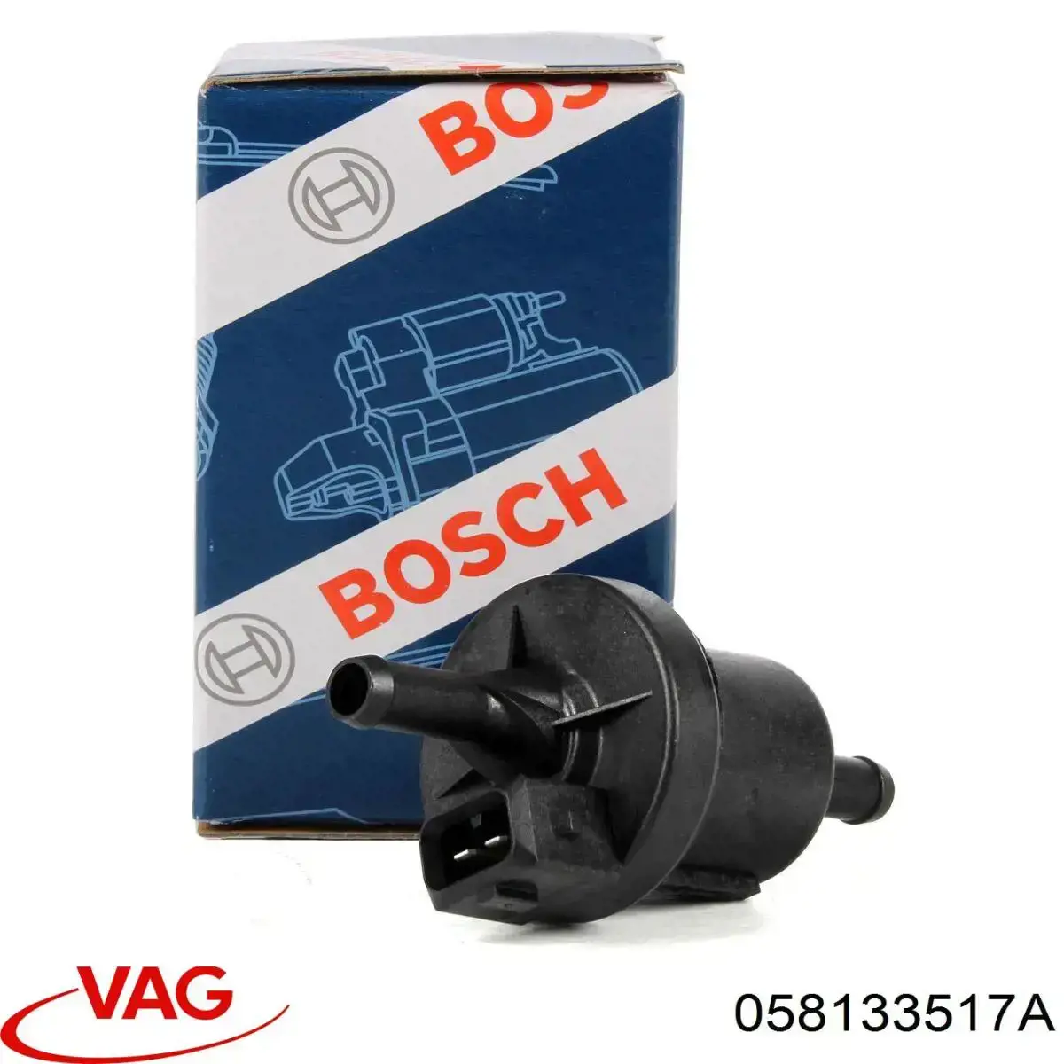 Клапан паров бака VAG 058133517A цена, от 11.30 USD
