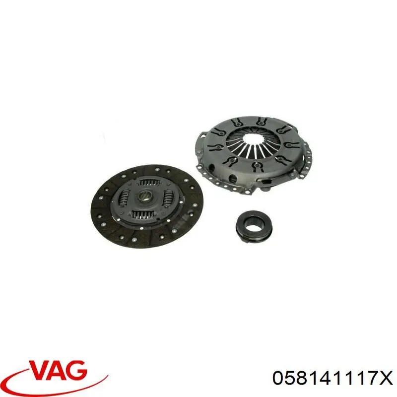 Лепестковая корзина сцепления VAG 058141117X цена, от 51.87 USD
