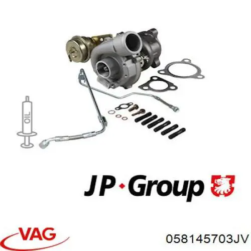 Турбонагнетатель VAG 058145703JV цена, от 182.99 USD