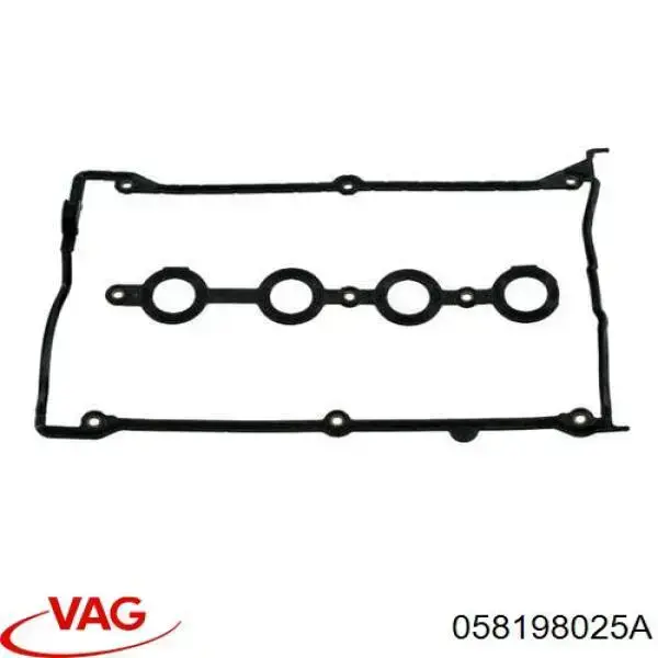 Прокладка крышки клапанов комплект VAG 058198025A