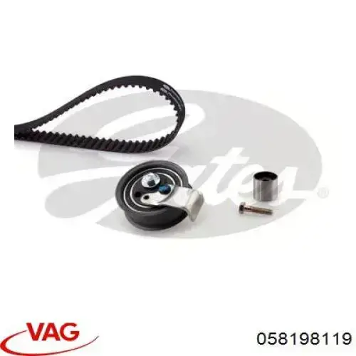 ГРМ ремни, комплект VAG 058198119 цена, от 80.33 USD