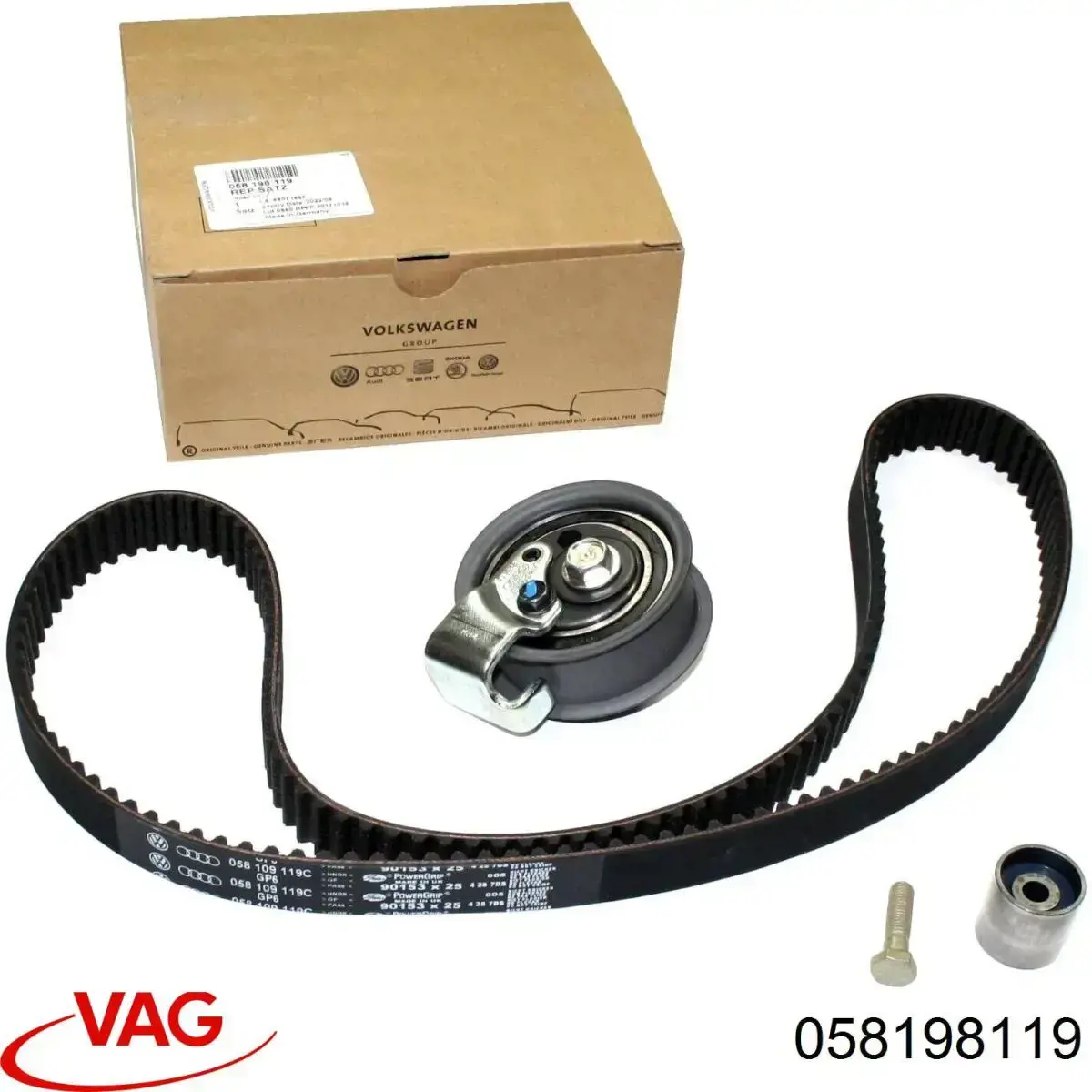 Купить 058198119 VAG Комплект ГРМ