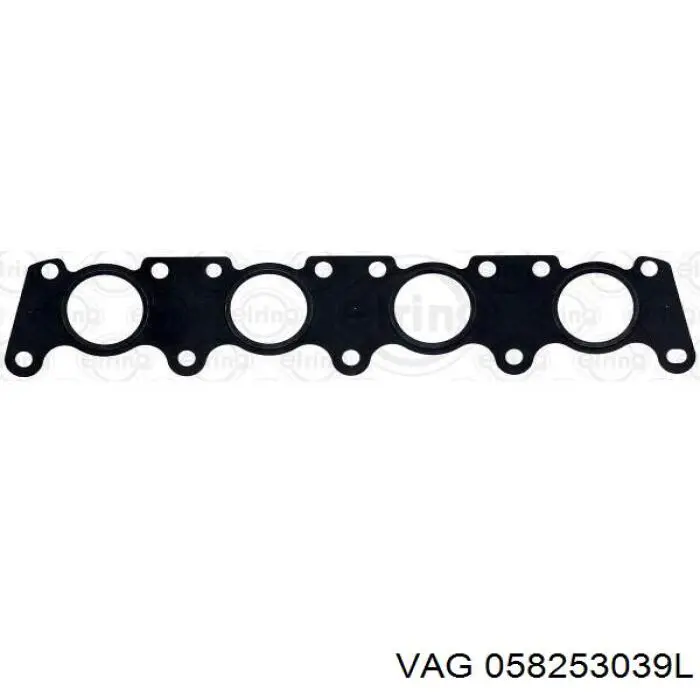 Vedante de tubo coletor de escape 058253039L VAG