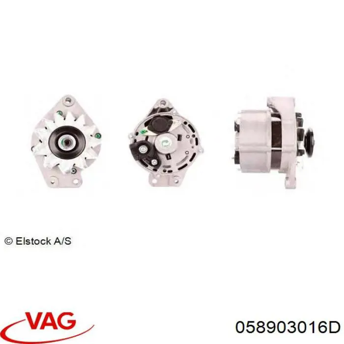 Автомобильный генератор VAG 058903016D цена, от 49.38 USD