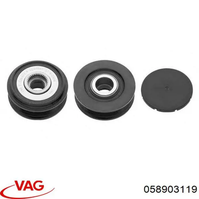 Купить 058903119 VAG Шкив ремня генератора
