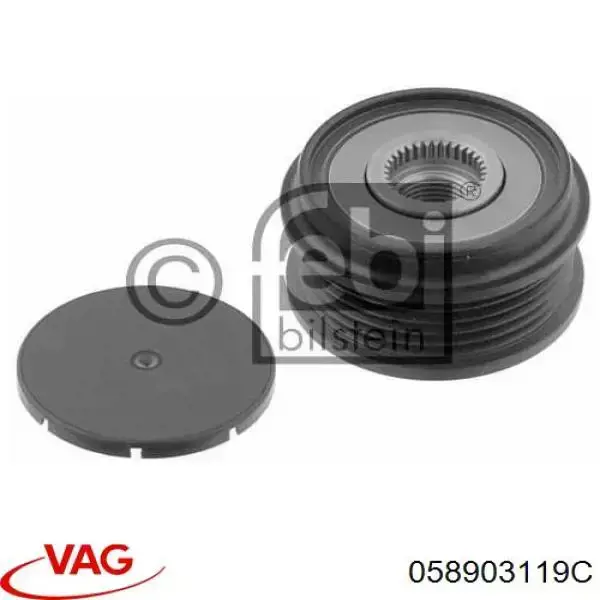 058903119C VAG Обгонная муфта генератора