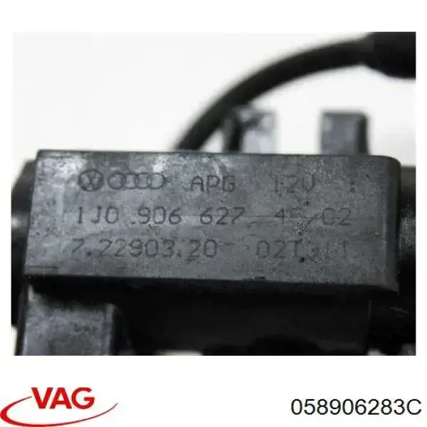 Клапан преобразователь давления наддува (соленоид) 058906283C VAG