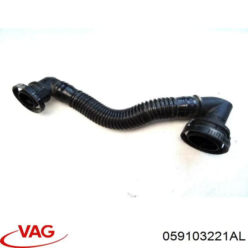 059103221AL VAG cano derivado de ventilação de cárter (de separador de óleo)
