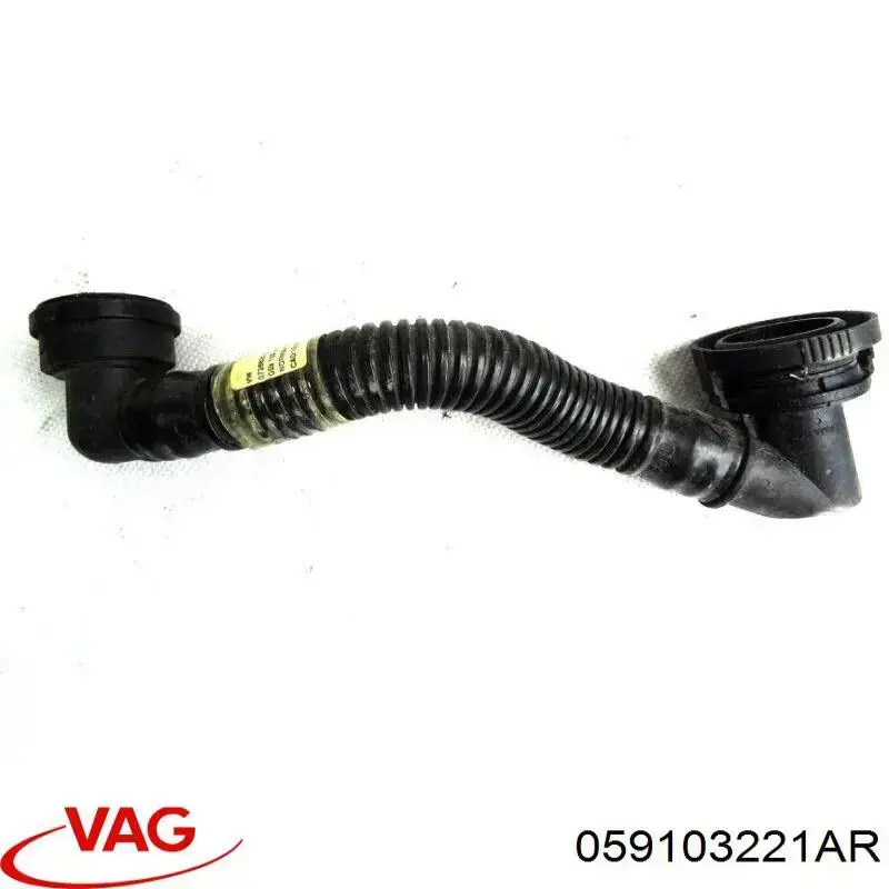 Патрубок вентиляции картера, маслоотделителя VAG 059103221AR цена, от 15.17 USD