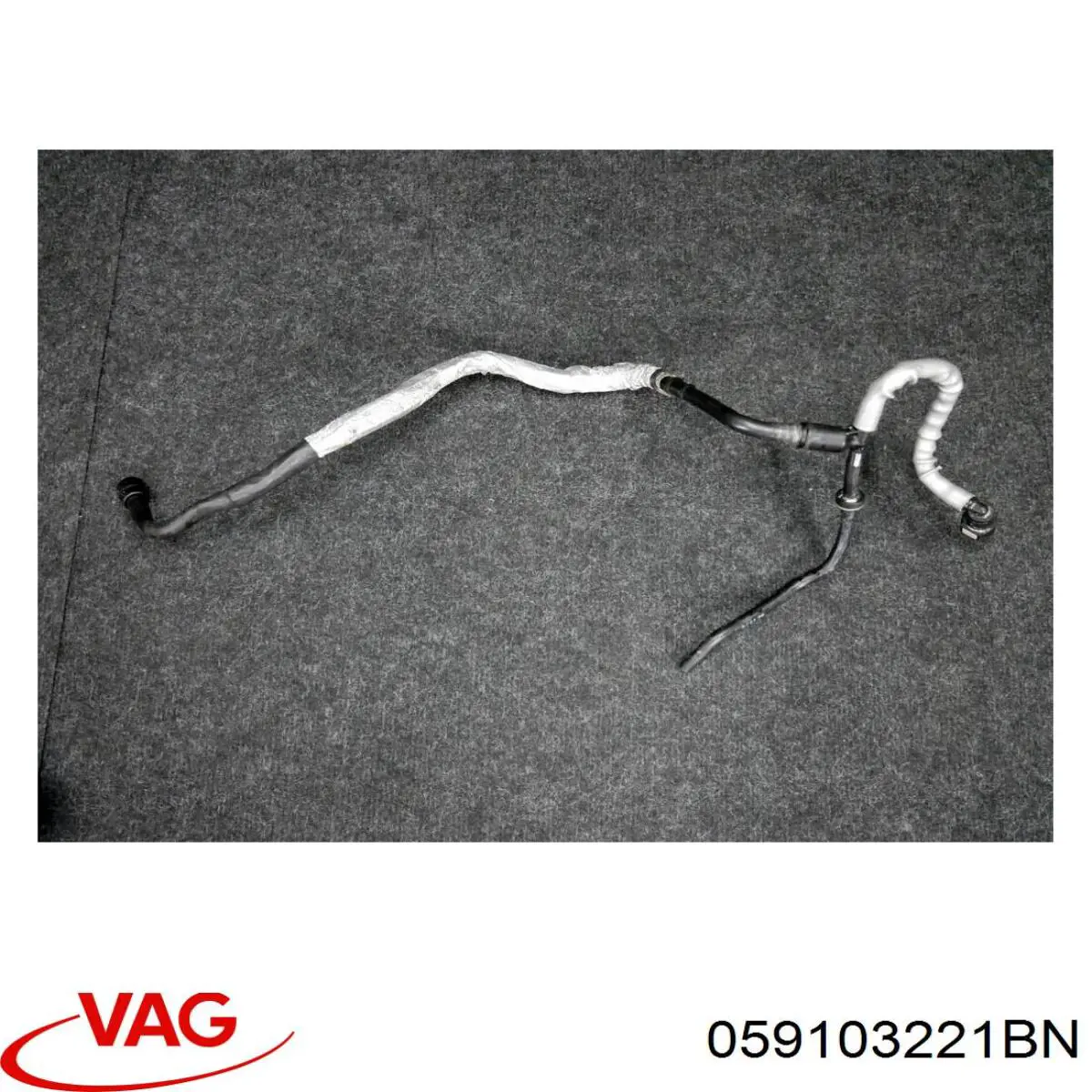 Купить 059103221BN VAG Трубка картера воздушная