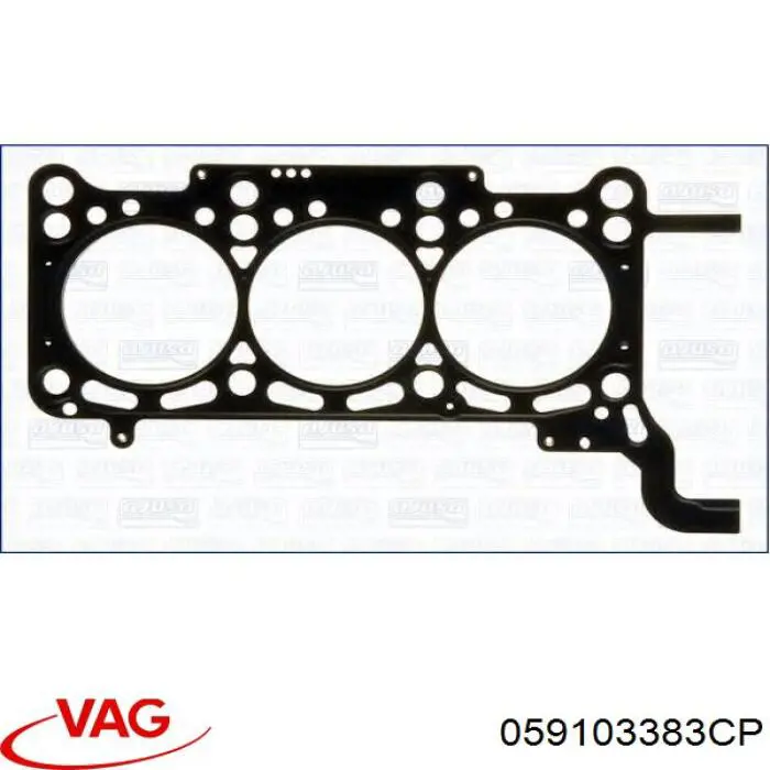 059103383CP VAG прокладка головки блока цилиндров (гбц правая)