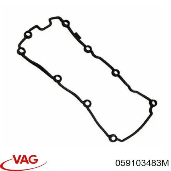 059103483M VAG Левая прокладка клапанной крышки