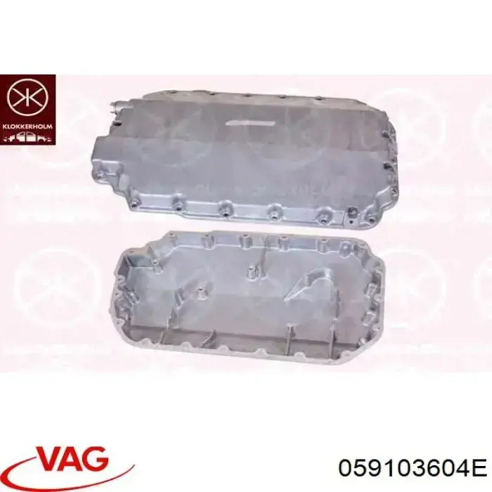 Купить 059103604E VAG Поддон масляный картера двигателя, нижняя часть