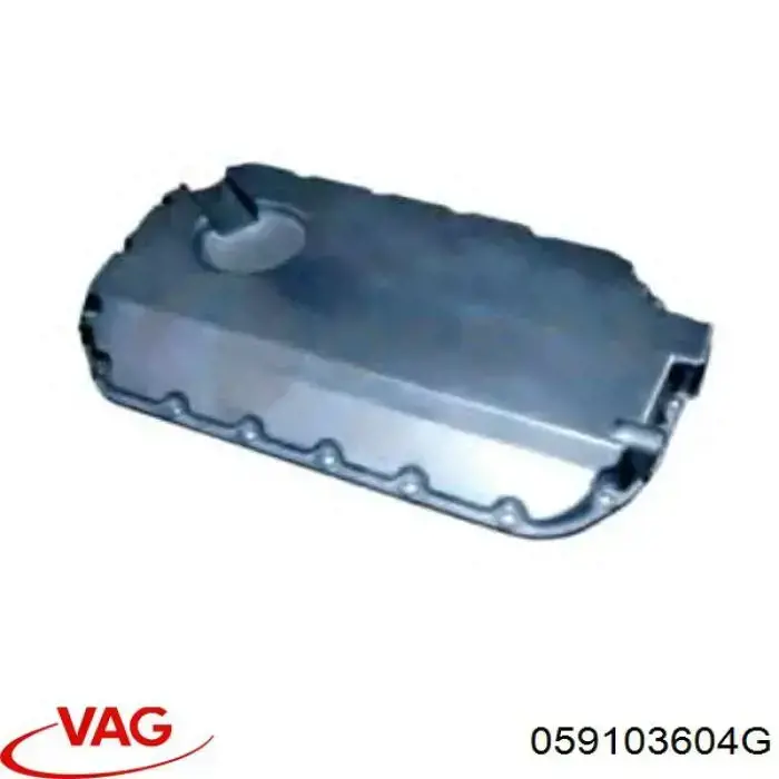 Поддон маслянный картера двигателя, нижняя часть VAG 059103604G