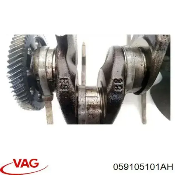 Коленвал двигателя VAG 059105101AH