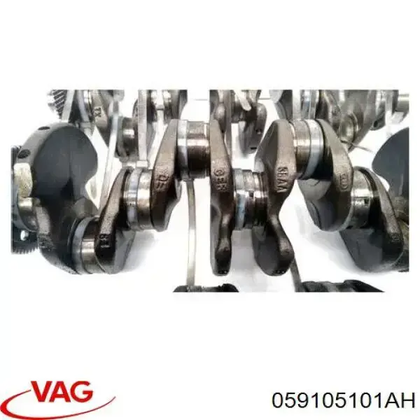 Вал коленчатый и маховик VAG 059105101AE цена, от 423.73 USD