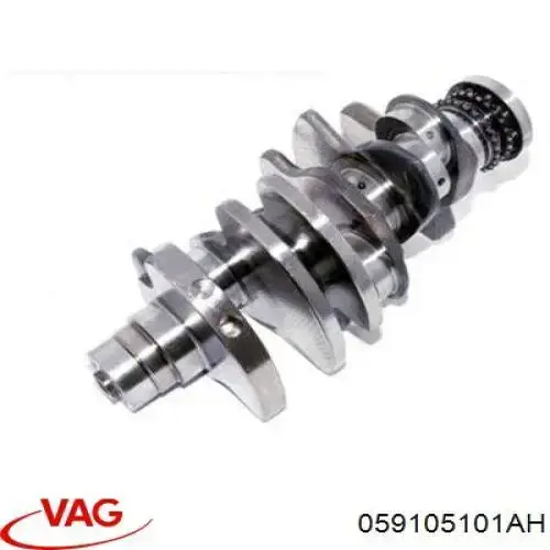 Купить 059105101AE VAG Коленвал