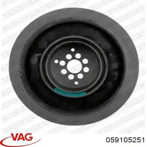 Демпфер коленвала VAG 059105251