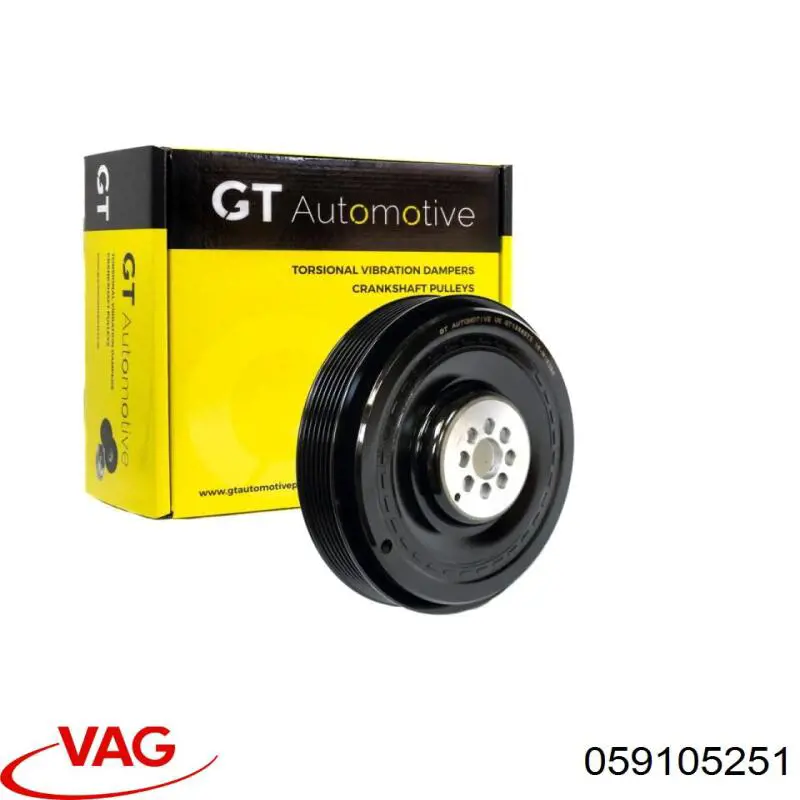 Купить 059105251 VAG Шкив-демпфер коленвала
