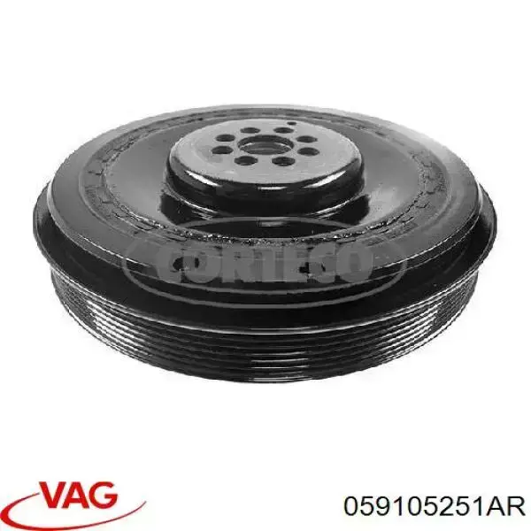 Шкив коленвала (демпфер) VAG 059105251AR цена, от 115.46 USD