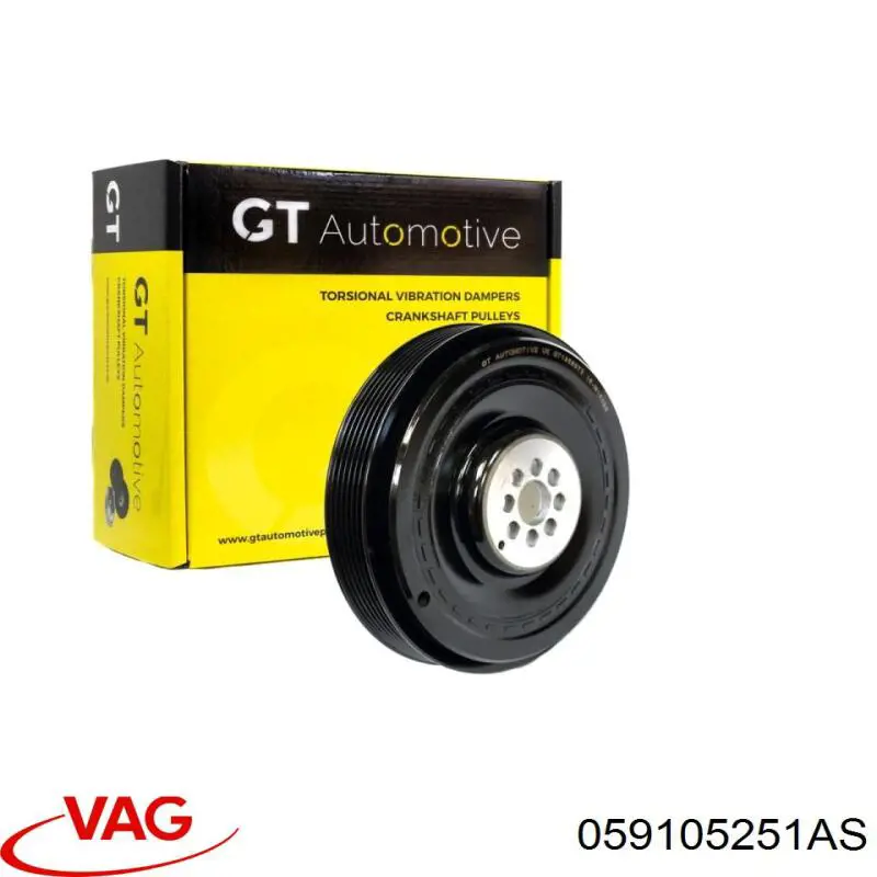 059105251AS VAG Шкив коленчатого вала