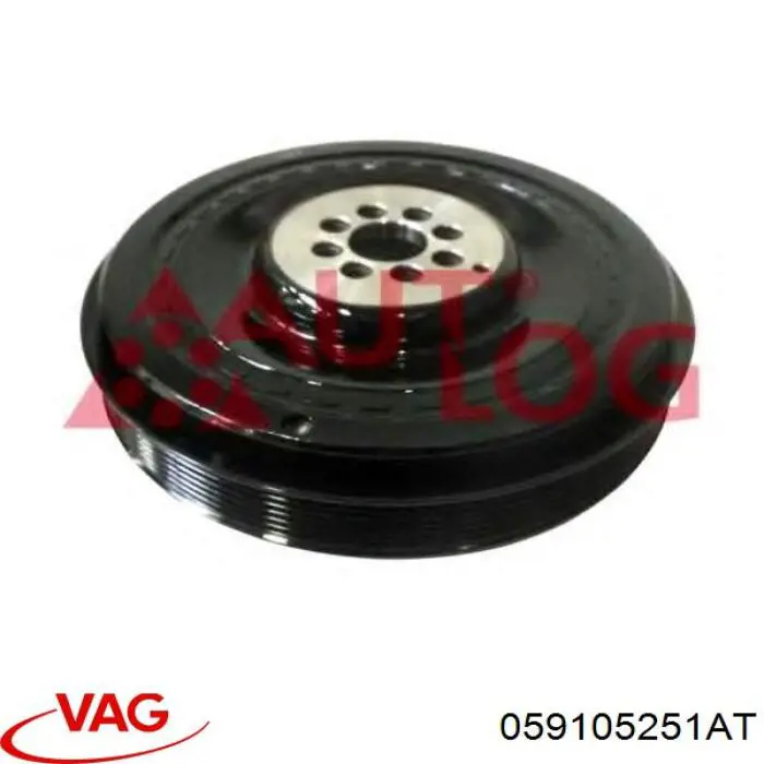 Шкив коленвала 059105251AT VAG
