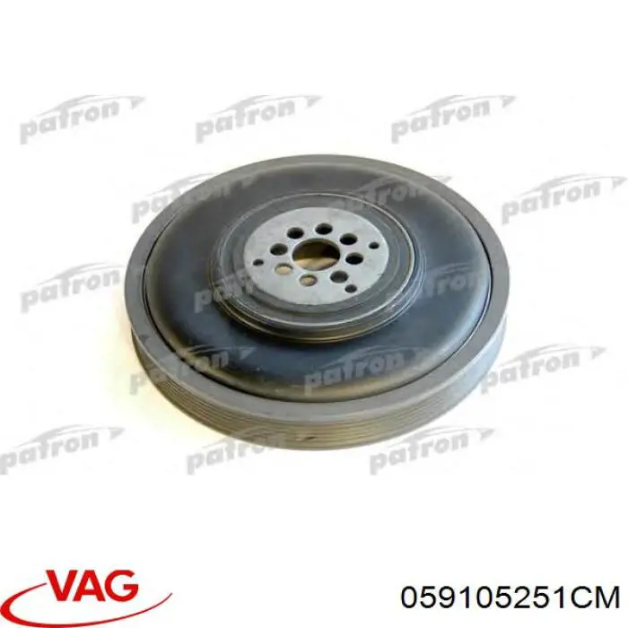 Демпфер коленвала VAG 059105251CM