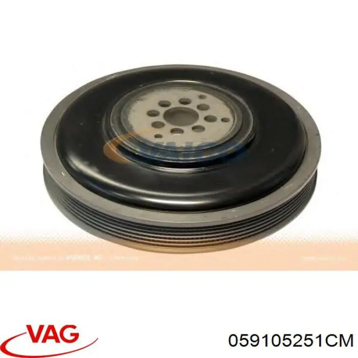 Шкив коленвала (демпфер) VAG 059105251CM цена, от 240.71 USD