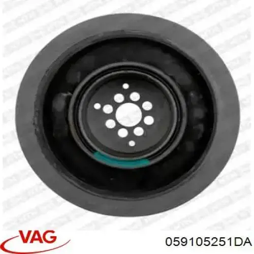 Купить 059105251DA VAG Шкив-демпфер коленвала