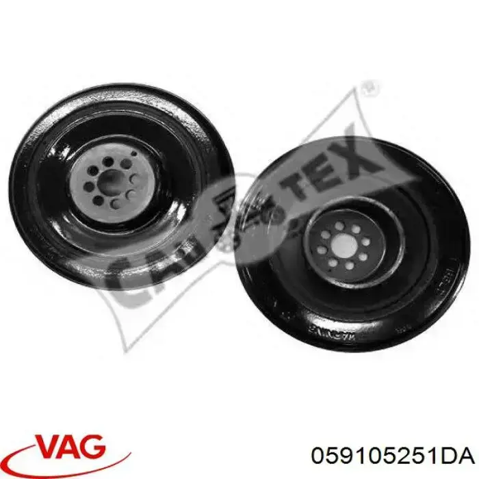 059105251DA VAG Шкив коленчатого вала