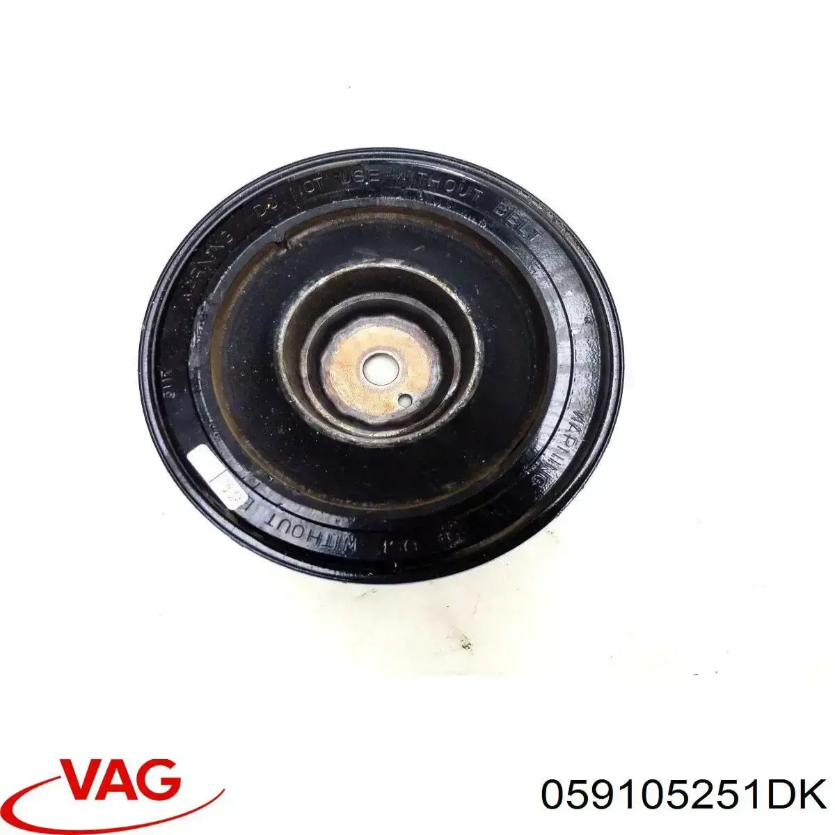 Шкив коленвала (демпфер) VAG 059105251DK цена, от 756.40 USD